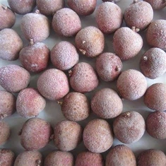 Frossen litchi frugt